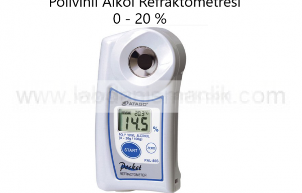 Refraktometre – Atago PAL-85S Refraktometre – Polivinil Alkol Refraktometresi – Ölçüm Aralığı: 0 – 20 %