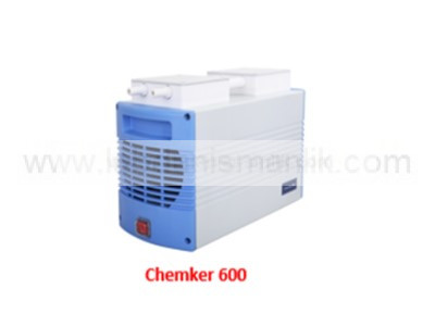 Chemker 600 Vakum Pompası, Kimyasala Dayanıklı ( Chemker Serisi ), Kapasite 60 Lt,  65 mbar, 1450 rpm
