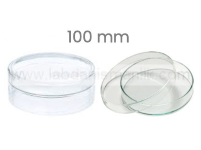 PETRİ KABI – Cam Petri Kabı 100 mm – Petri Kutusu