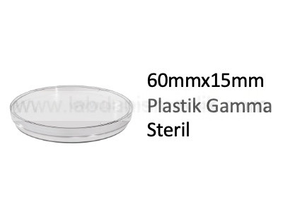 PETRİ KABI – Petri Kutusu 60mmx15mm Plastik Gamma Steril