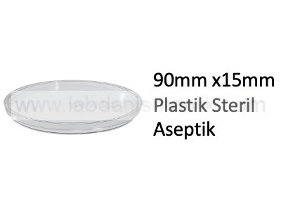 PETRİ KABI – Petri Kutusu 90mm x15mm Plastik Steril Aseptik