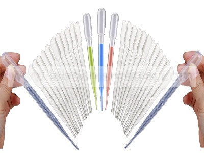 Pastör Pipet, Plastik Damlalık 0.5-3.0 ml