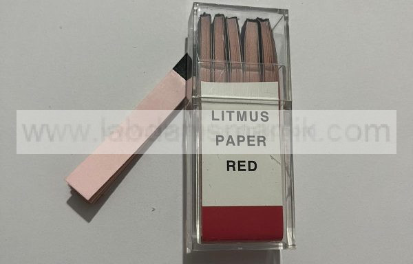 Turnusol Kağıdı Kırmızı 100 Test Strip – Litmus Paper Red